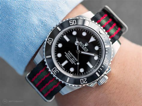 rolex sub on a nato|genuine rolex submariner watch bands.